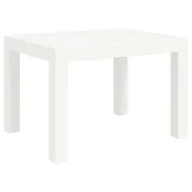 Vrtni stol bijeli 59 x 47 x40 cm PP