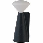 Prenosiva stolna lampa MANTLE 19 cm, crna, nehrdajuci celik, Tala