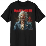 Iron Maiden Majica Est. 1975 Eddie Scream Portrait Unisex Black S