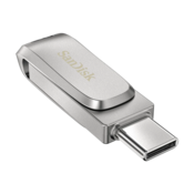 SanDisk Ultra Dual Drive Luxe/1TB USB 3.1 USB-A + USB-C Srebrna