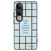 Silikonski črni ovitek za Vivo V50 Lite 5G - Shutter Season