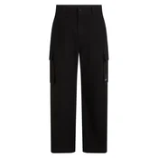 Karl Lagerfeld Jeans Kargo hlače B4M10071 Črna Regular Fit