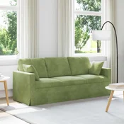 Sofa Svijetlo zelena 198 x 78 x 80 cm Baršun