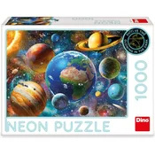 Dino Svetleča sestavljanka Planeti 1000 kosov