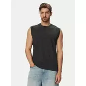 Jack & Jones Majica brez rokavov Simon 12297709 Črna Relaxed Fit