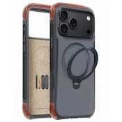 Premium maskica Torras Ostand Q3 Air Pro za iPhone 17 Pro Max / 18 Pro Max / 18 Pro - black