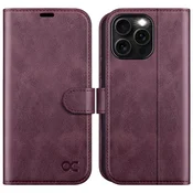 OCASE preklopni ovitek za iPhone 16 Pro Max, RFID, barva murve