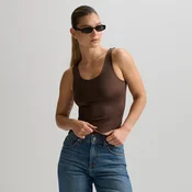 Cropp - Top na naramnice - rjava