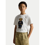 Polo Ralph Lauren Majica 323P00508001 Bela Regular Fit