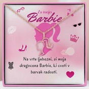 Za mojo Barbie - Rožnato zlata ogrlica BIANCA_BARBIE