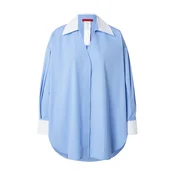 MAX&Co. Bluza COLLE svetlo modra/bela