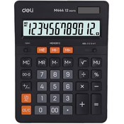 Kalkulator Deli Exceed - EM444, 12 dgt, crni