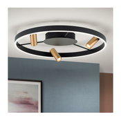 Orion DL 7-686/3-LED Prigušiva plafonska lampa BERLIN LED/50W/230V crna/zlatna