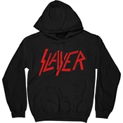Slayer Kapuco Distressed Logo Unisex Black XL
