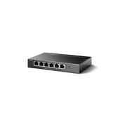 TP-Link TL-SF1006P mrežno stikalo (switch), 6x 10/100Mbps, PoE+