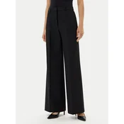 HUGO Palazzo hlače Hasmina 50542647 Črna Wide Leg