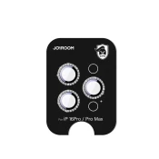 Joyroom Zaščitno steklo za objektive iPhone 16 Pro/16 Pro Max - črno