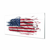 tulup.si Stenska plošča za kuhinjo Združene države amerike zastavo 120x60 cm