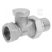 slomart Ravni 1/2-palčni zaporni ventil za radiator