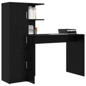 Stol 2 pcs Crni hrast