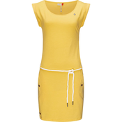 Ragwear Obleka rumena/bela