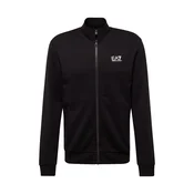 EA7 Emporio Armani Jopa na zadrgo črna/bela