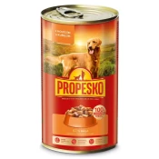 Propesko Dog Konzerva z govedino in piščancem v omaki 1240 g