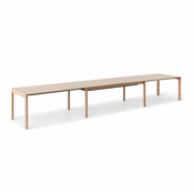 Raztegljiva jedilna miza z mizno ploščo v hrastovem dekorju 96x220 cm Join by Hammel – Hammel Furniture