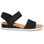 Skechers Sandali Desert Kiss 31440/BLK Črna