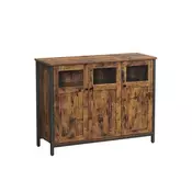 Songmics Komoda 100x35x75 cm rjava