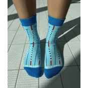 Nogavice swimaholic socks swimming lane 43-46