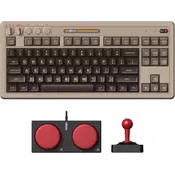 Bežična tastatura 8BitDo Retro 87/mehanička/ Commodore 64 Edition + Dual Super Buttons + Super Stick