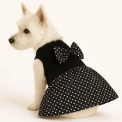 Paws & Whiskers Odelo za pse Blackdresses, Crno