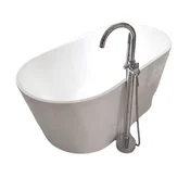 Diplon Stojeca baterija za kadu ST 0801, Stubna, Hrom