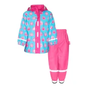 PLAYSHOES Funkcionalna obleka Eulen svetlo modra/roza/staro roza