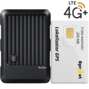 EE GPS sledilnik W18L-E 4G + SIM kartica za sledilnike - 3 leta + 200 MB