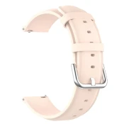 BStrap Leather Lux pašček za Huawei Watch GT2 42mm, sand pink