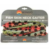 Trak za okoli vratu (buff) Wingo Fish Skin Neck Gaiters - Rainbow Trout