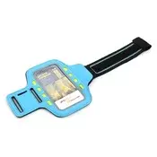 PLATINET narukvica za pametni telefon, LED, plava POSLBL