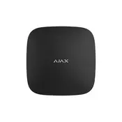 Ajax Systems 38236.01.BL1 Hub (2G) Jeweller - Brezžični nadzorni panel za alarm (SIM, 2G, Ethernet) črn