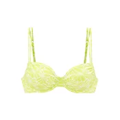 VENICE BEACH Bikini zgornji del limeta/bela