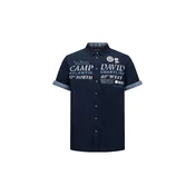 CAMP DAVID Srajca French Coast I nočno modra/moder denim/bela