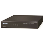 Planet IPX-1100, IP PBX, 100/50 uporabnikov, IVR, telefonski odzivnik/glasovna pošta, DID, BLF, FAX