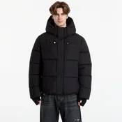 Jakna Daily Paper Sealed Monogram Puffer Jacket Black M