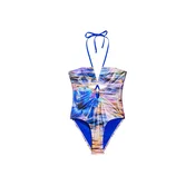 Desigual Enodelne kopalke  kraljevo modra / lila / oranžna / črna