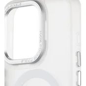ME Magsafe Keeper ovitek Apple iPhone 15 Pro, prozoren - bel