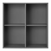 Antracitno siv stenski regal 70x70 cm Mistral – Hammel Furniture