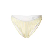 Abercrombie & Fitch Bikini donji dio žuta / bijela