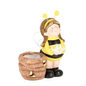Bizzotto Figura vrtna, deklica čebela s košem, 39,5 cm