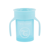 Twistshake Twistshake 360° šalica 230 ml 6+m plava, (1001004938)
